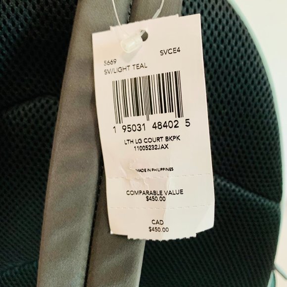 COACH LEATHER LARGE LAPTOP COURT BACKPACK - Picture 14 of 14